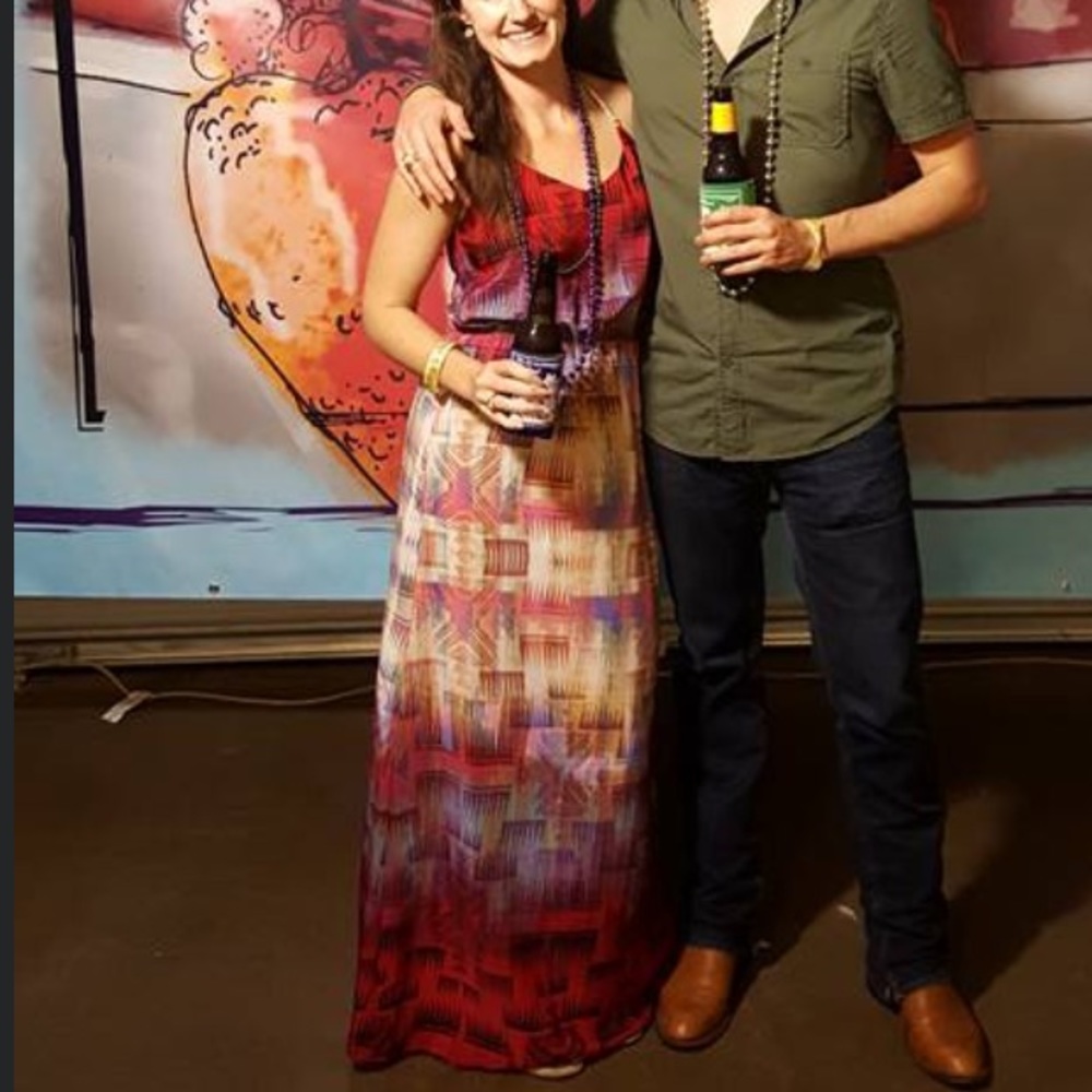 Sleeveless maxi dress